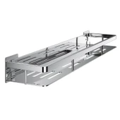 304 Paslanmaz Çelik Tuvalet Rafı - Kalınlaştırılmış 304 Uzun 40 Çubuklu 4 Kancalı thumbnail 6