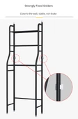 2 Katlı Klozet Rafı - Sade Model - 11