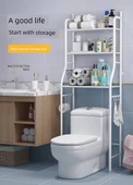 2 Katlı Klozet Rafı - Sade Model - 7