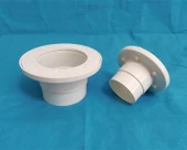 PVC Zemin Süzgeci Su Geçirmez Kumaş - 75mm Yan Sıra Balık Flanşı (2.5 inç) - 9