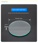 Su Sayacı Camı 1/1.2 inç Çap 81mm * 6mm 5 Adet - 11