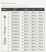 Akrilik Banyo Rafı - B Tipi - 10x30cm - 4 Yapışkanlı - 7
