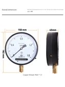 Y150 Basınç Ölçer - -0.1 - 0.9MPa - 2