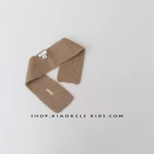 Çocuk Kışlık Örme Boyunluk - Kahverengi - 6