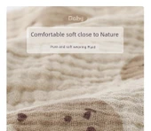 Ayıcık Desenli Pamuklu Bebek Boyunluk - PT Gri Fırlatma Ayı Sarı thumbnail 11