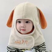 Bebek Kışlık Şapka - Sevimli Tavşan Model - Pembe - 1-6 Yaş (45-53cm) thumbnail 6