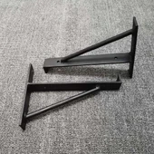 Ahşap Duvar Rafı - 50cm - 3