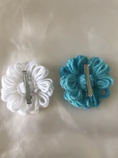 2 Lİ ÇİÇEK MODELLİ PENS TOKA - 5