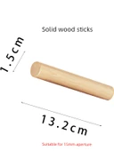 Ahşap Tel Sarma Pano Aksesuarları - Küçük Boy Pano 10*20cm (2 Çubuk Dahil) - 5