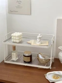 Çift Katmanlı Masaüstü Organizer - Süt Sarısı PET Laminant - 5