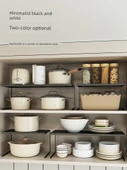 Mutfak Lavabo Dolabı Rafı - Stil 3 Beyaz Kare Tüp - 2