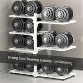 Mutfak Tencere Rafı - Tek Taraflı Metalik Gri 4 Katlı thumbnail 4