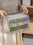 Çocuk Kitap Saklama Kutusu Masaüstü Organizer - Büyük Boy 2'li Paket (32.5*20*23.5cm) - 4