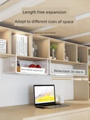 Yatakhane Masa Asılı Raf - Stil 1 Siyah Fileli (Tek Paket) - 4
