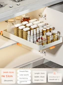Evye Altı Çekmeceli Organizer - 35cm Genişlik - 53cm Derinlik - 1