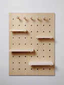 Masif Ahşap Duvara Monte Raf - Orta Boy Laminant [30 x 10cm] - 5