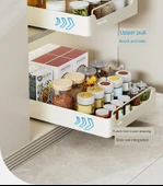 Evye Altı Çekmeceli Organizer - 35cm Genişlik - 53cm Derinlik - 8