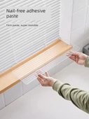 Penceresiz Banyo Rafı Mutfak Tezgahı - Pencere Önü Uzatma Plakası 60x20 cm - 4