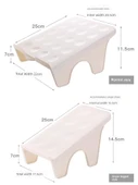 Tek Ayaklı Ayakkabı Rafı Dolabı - Gri - 12'li Paket - 3