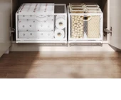 Derin Dolap Elmas Şekilli Çekmece Tipi Saklama Sepeti - 40.5cm thumbnail 7