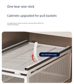 Derin Dolap Elmas Şekilli Çekmece Tipi Saklama Sepeti - 40.5cm thumbnail 8