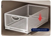 Derin Dolap Elmas Şekilli Çekmece Tipi Saklama Sepeti - 40.5cm thumbnail 9