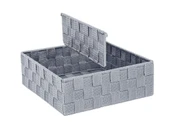 Saban 2 Bölmeli, Mutfak Düzenleyici Sepet Gri 26x 9 x 26 cm - 2