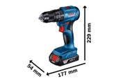 Bosch GDR 18V-215 + GSB 185-LI Kombi Set 2x2,0Ah - 3