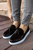 TB002 CBT Loafer Pelle Erkek Ayakkabı SIYAH thumbnail 1