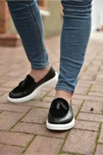 TB002 CBT Loafer Pelle Erkek Ayakkabı SIYAH thumbnail 3