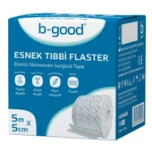 B-GOOD ESNEK TIBBİ FLASTER 5 M X 5 CM - 1