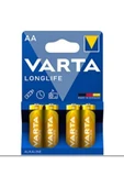 Varta Longlife Aa Kalem Pil Alkalin 4'lü - 1