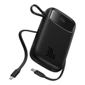 Baseus Qpow 2 Dual Siyah 10000 mAh Hızlı Şarj Powerbank - 1