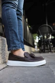 TB127 CBT Loafer-X Erkek Ayakkabı KAHVE - 4