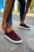 TB043 CBT Cowien Kadın Ayakkabi BORDO - 4