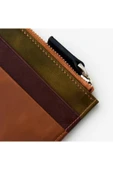 Seward Hakiki Deri Taba (Plus Color) Erkek Cep Tasarım Fermuar Kapamalı Rfid Korumalı Kartlık - 5