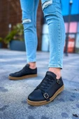 TB191 CKT Side Buckle Erkek Ayakkabı SIYAH thumbnail 4