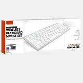 Kablosuz Klavye Mouse Seti – Ergonomik Tasarım, Sessiz Tuşlar, Tak-Çalıştır USB Alıcı - 1