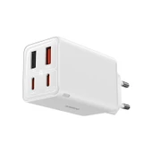 Baseus GaN6 Pro 65 W Beyaz Type-C Kablolu Hızlı Şarj Aleti - 2