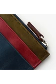 Seward Hakiki Deri Lacivert Çok Renkli Erkek Deri Cep Tasarım Fermuar Kapamalı Rfid Korumalı Kartlık thumbnail 5