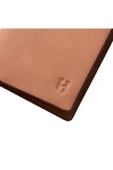 Dayton Erkek Taba Deri Ince Tasarım Çok Bölmeli Rfid Korumalı Cüzdan - 2