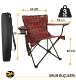 V2 Scottish Lüks Kamp Sandalyesi - 4