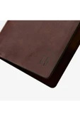 Dayton Hakiki Deri Kahve(Plus Color) Erkek Ince Tasarım Çok Bölmeli Rfid Korumalı Cüzdan - 6