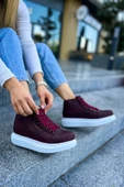 TB258 CBT Roma Kadın Bot BORDO - 1