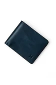 Eldridge Erkek Lacivert(Plus Color) Deri İnce Tasarım Çok Bölmeli  Rfid Korumalı Cüzdan - 1