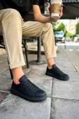 TB979 Santoni CRT Spor Erkek Ayakkabı SIYAH - 1