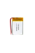TrkTech 3.7V 200mAh Lityum İyon Pil Şarj Edilebilir Kulaklık Bataryası 30mm x 20mm x 3mm - 4