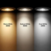1 Adet 7 Watt, 4000 Kelvin, Çok Kaliteli Gu10 Duy Led Ampul, Yüksek Lümen 4000 Kelvin Gu10 Duy Ampul - 2