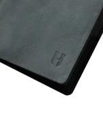 Eldridge Erkek Siyah Deri İnce Tasarım Çok Bölmeli  Rfid Korumalı Cüzdan - 3
