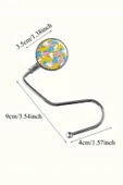 Masaya Takılabilen Çanta Askısı Çanta Tipi Pratik Metal Çanta Kanca - 5